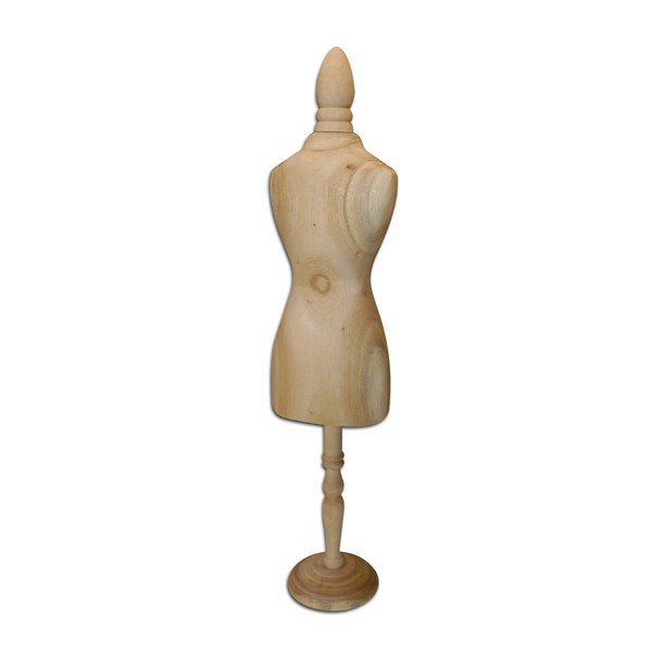 Maniquí de madera 5x11x54.5cm