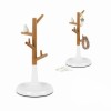 Wooden jewellery stand, FSC 100%, ø13cm, H31,5cm