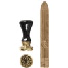 Kit sello flor, oro