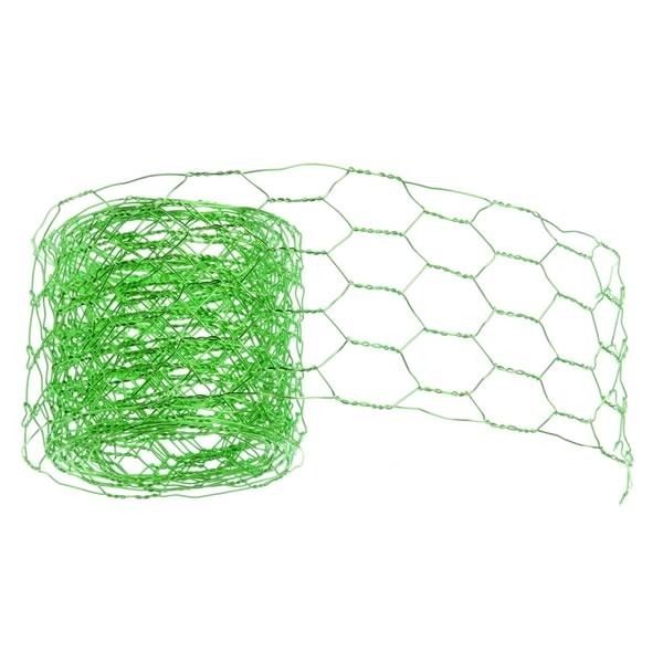 Mesh alu wire, 50mm/2m, green