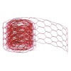 Mesh alu wire, 50mm/2m, red