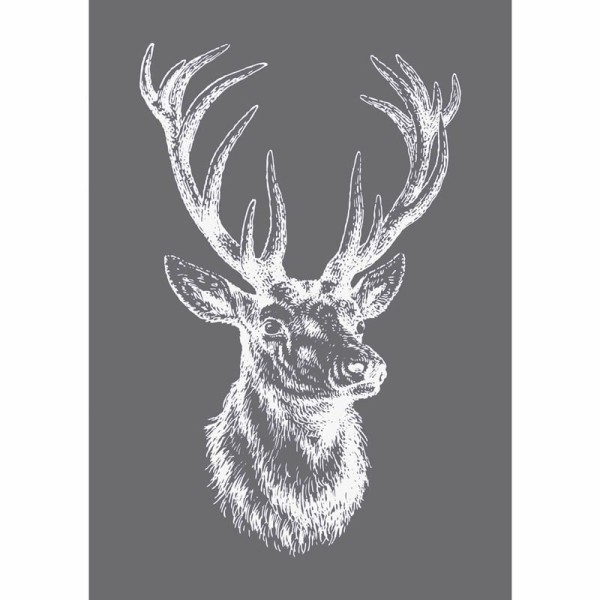 Stencil Edelhirsch (Deer) A5