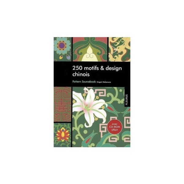 Livre 250 motifs & designs japonais