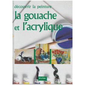 Livre Gouache et acrylique  - Second Hand