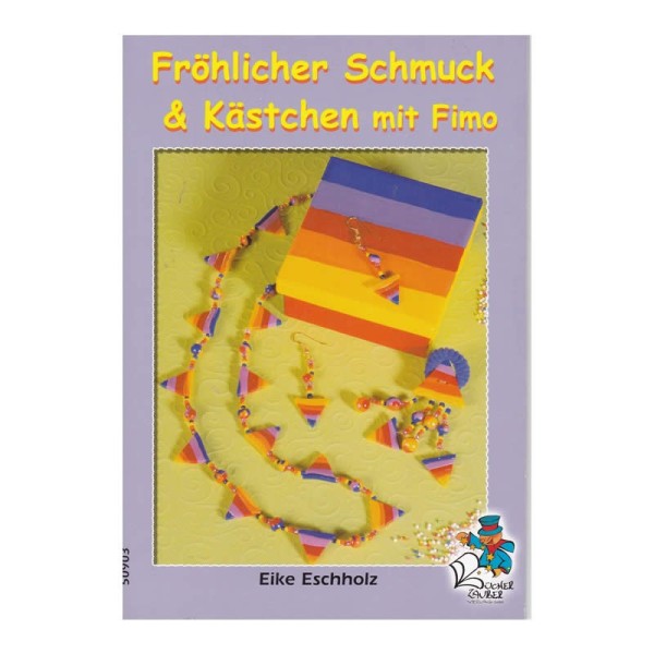 Livre ALLEMAND Fröhlicher Schmuck mit FIMO-  Second Hand