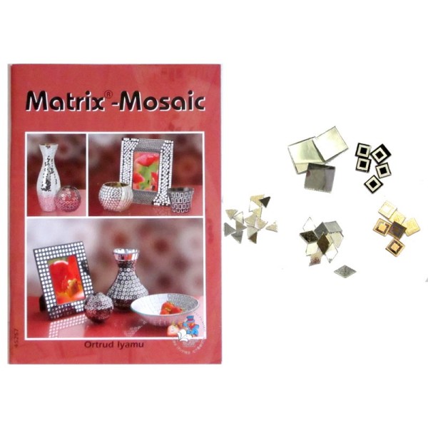 Mosaïque miroir et Matrix or/noir 400g
