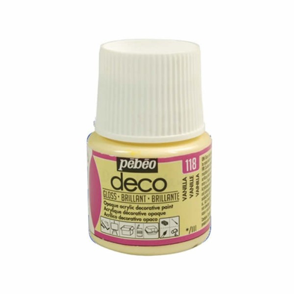 Pébo Déco glossy, vanilla