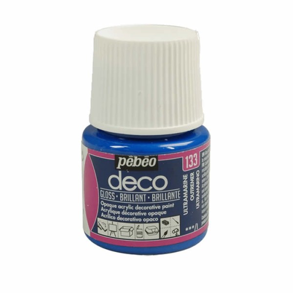Pébéo Déco brillant, outremer