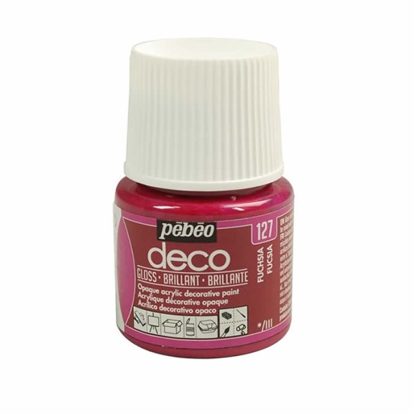 Pébéo Déco brillant, fuchsia