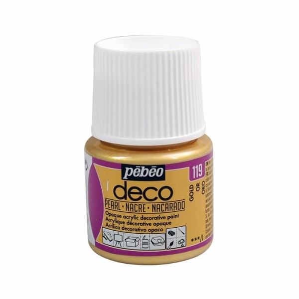 Pébéo Déco nacré, or nacré