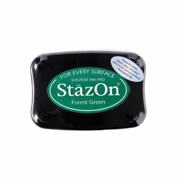 Stazon - Tampón para entintar, Forest Green