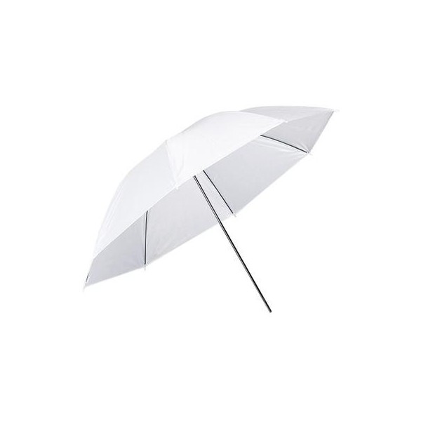 Occasion - Parapluie photo / video, blanc avec étui plastique