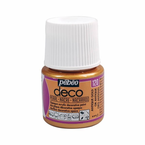 Pébo Déco pearlized, antique gold