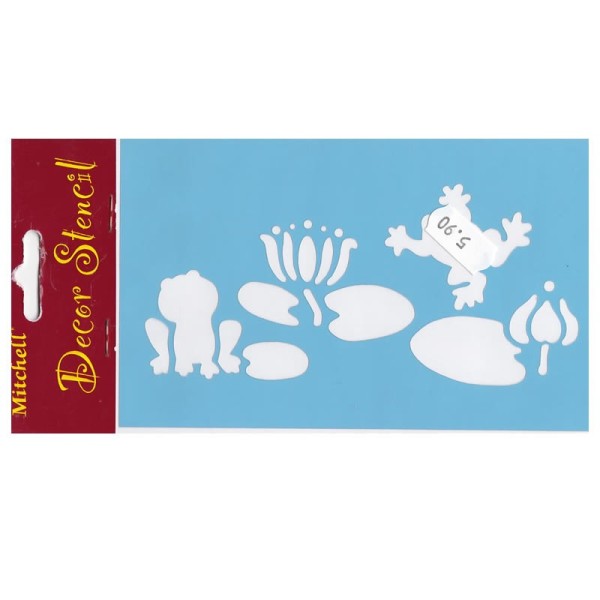 Plantilla rana 10x20cm