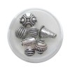 Cuentas de metal, 8g
