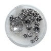 Metal beads mix, 8g