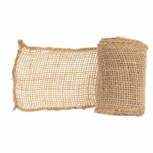 Jute ribbon 10cm/3m, natural