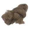 Hebras de lana, marron oscuro