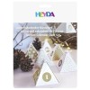 Heyda Adventskalenderset gold, 24 Stk