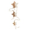 Guirlande étoiles en bois MDF 85cm
