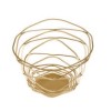 Candle holder Alu-flex 14cm, mate champagne