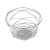 Candle holder Alu-flex 14cm, mate silver