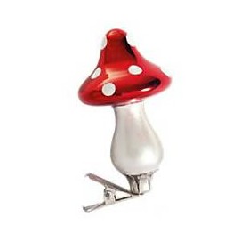 Pilz mit Clip, 8x4cm, 1 Stk