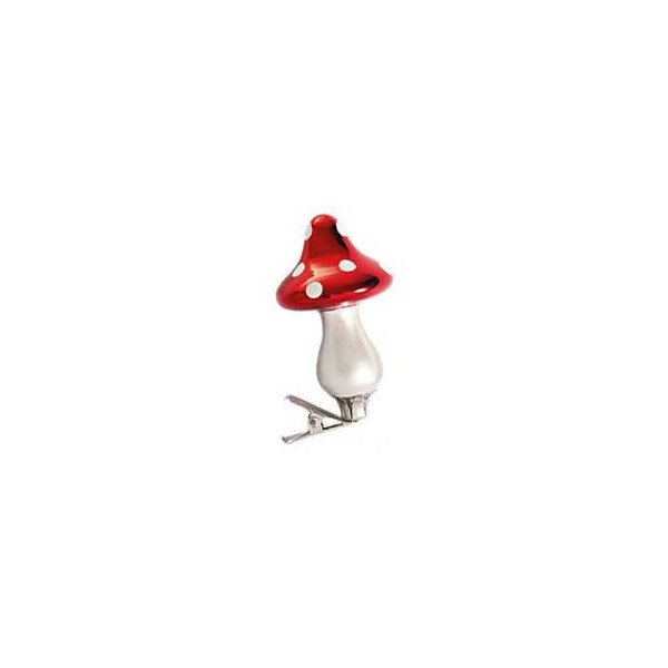 Champignon avec clip, 8x4cm, 1 pce