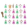 Christmas clip, angels 3.5x4.7cm, 24 pcs