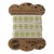 Adhesive Fabric Tape, white with flowers