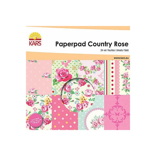 Paperpad Country Rose