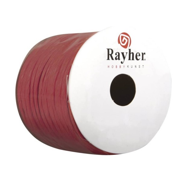 Papierdraht, 2mm/25m, rot