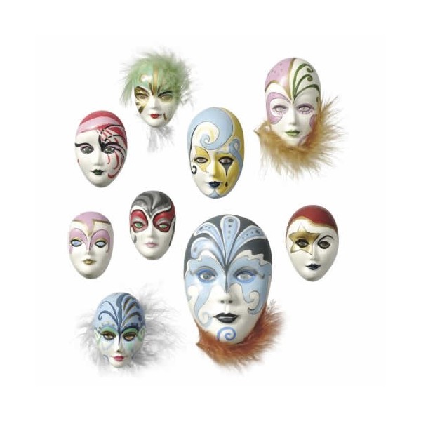Mould mini masks 4-8cm