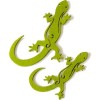 Felt Salamanders, green, 8 pcs