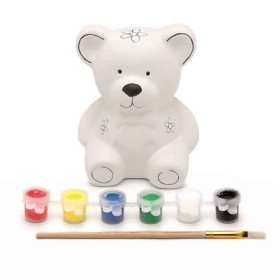 Kit de pintura hucha, osito