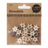 Holzstreuteile Edelweiss 2cm, 24 Stk