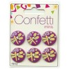 Boutons Confetti Minis - Dragonfly, 6 pcs