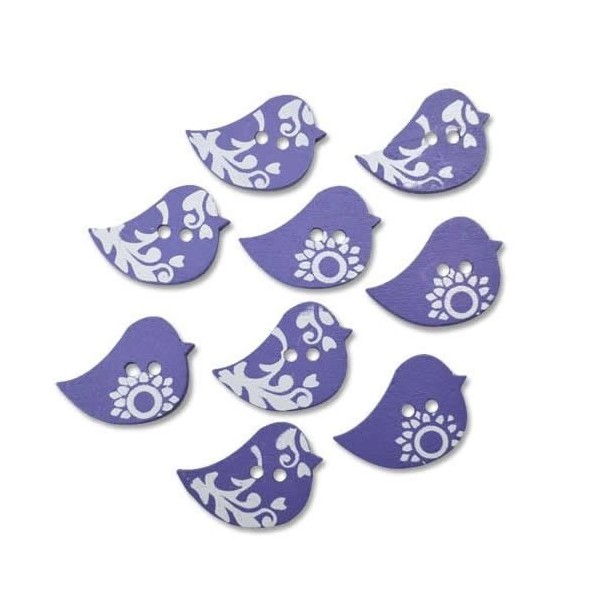 Boutons For the Birds, 28mm, 8 pcs