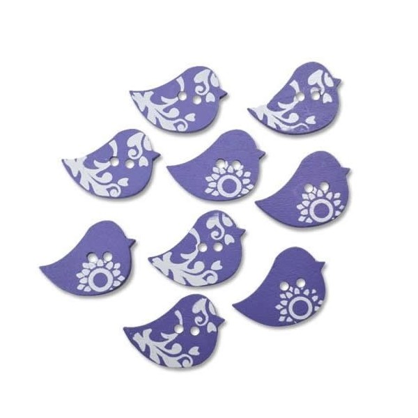 Buttons For the birds, 28mm, 8 pcs