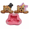 Silicon mould bear with heat/bow