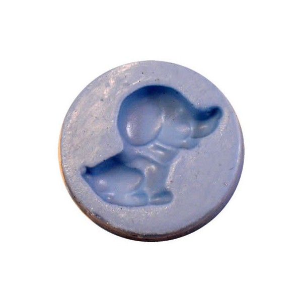 Silicon mould "small dog", Ø 4cm