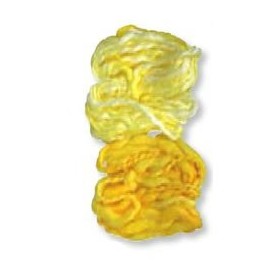 Cordon duveté, 2x10m, jaune