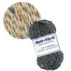 Machine felting wool, Tweed beige