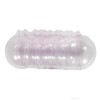 Boules acryliques en deux parties, Ø6cm, rose, 6 pcs