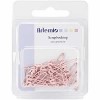 Safety pins, 2cm, pink, 36 pcs