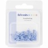 Safety pins, 2cm, blue, 36 pcs