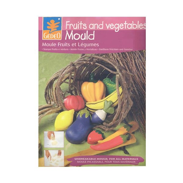 Moule Fruits et légumes 31x23cm