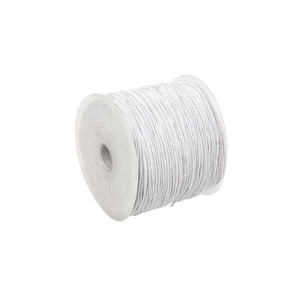 Elastic thread Ø 01.4mm/50m, white
