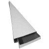 Boîtes d'allumettes blanches triangle, 12 pces