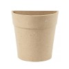 Cardboard round Half-pot, H10cm, 1 pce